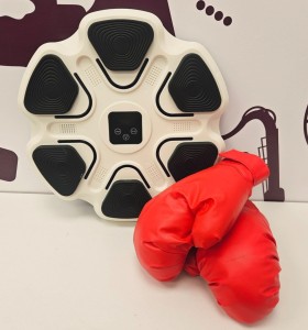 8-8-78218-1-Juguetes Panel De Boxeo 2 Guantes Con Bluetoohth