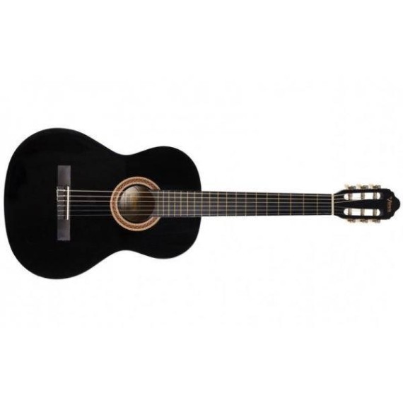 8-8-62469-1-GUITARRA CLÁSICA VC102BK 1 2 NEGRA VALENCIA 