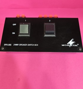 8-8-64900-1-Música profesional MONACOR SPS-20S Caja de conmutación para altavoces