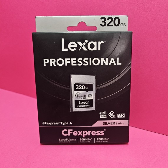 8-8-66090-1-SD Card Lexar Professional CFexpress Type A 320GB 800mb (Nuevo)