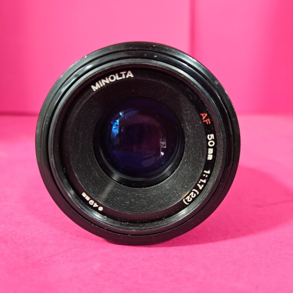 8-8-71112-6-Objetivo Minolta AF Lens 50
