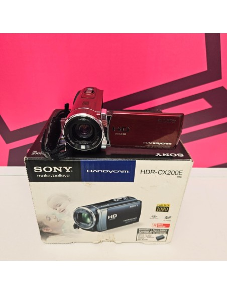 8-8-76537-2-Videocámara digital Sony Handycam HDR-CX200 HD 5.3megapixels 
