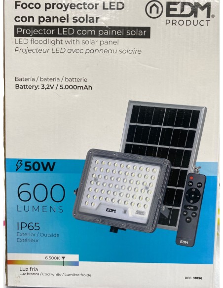 8-8-78132-1-Terraza y jardín Foco con panel solar EDM product