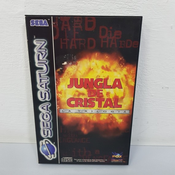 8-8-60492-1-Videojuego Saturn JUNGLA DE CRISTAL