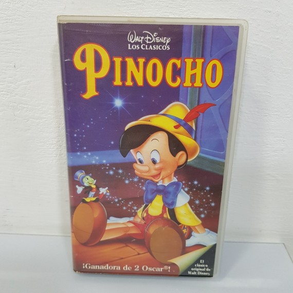8-8-60809-1-Cine, DVD y películas VHS Pinocho