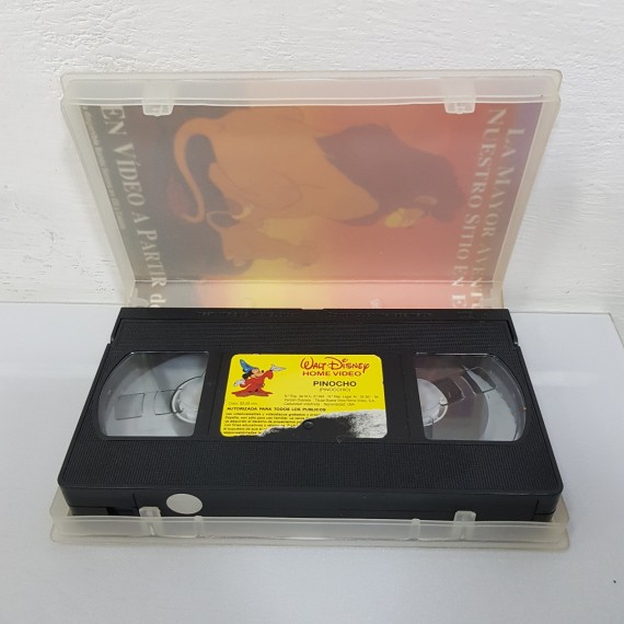 8-8-60809-2-Cine, DVD y películas VHS Pinocho