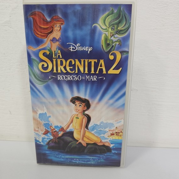 8-8-60823-1-Cine, DVD y películas Vhs La Sirenita 2 Regreso al Mar