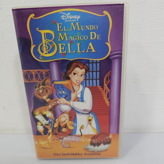 8-8-60830-1-Cine, DVD y películas Vhs El Mundo Magico de Bella 