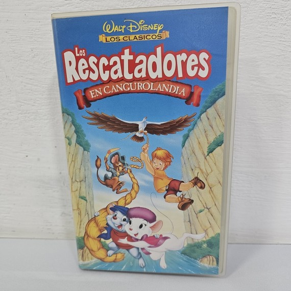 8-8-60834-1-Cine, DVD y películas Vhs Los Rescatadores En Cangurolandia