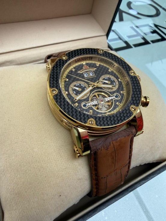 8-8-78167-2-Reloj alta gama caballero Lanscotte Automatic Open Balance 