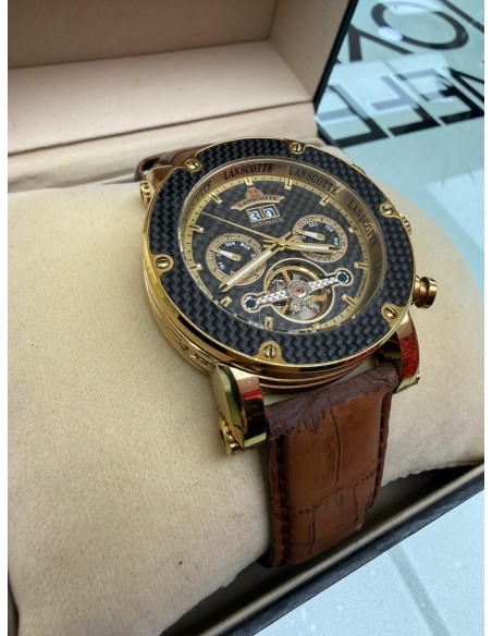 8-8-78167-2-Reloj alta gama caballero Lanscotte Automatic Open Balance 