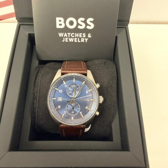 8-8-76149-6-Reloj Pulsera Caballero Reloj Boss Skytraveller
