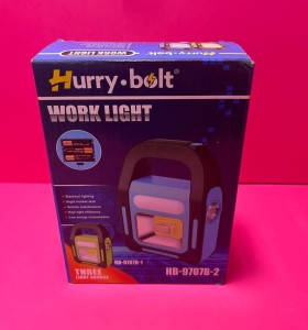 8-8-67215-1-Linterna Hurry Bolt HB-9707B-2 (Nueva)