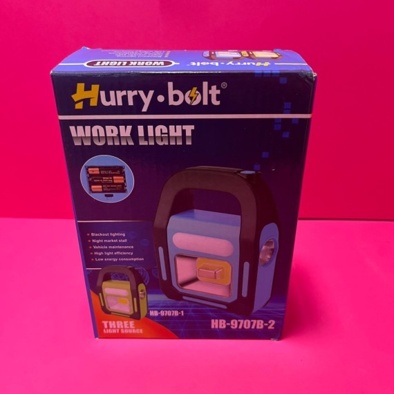 8-8-67215-1-Linterna Hurry Bolt HB-9707B-2 (Nueva)