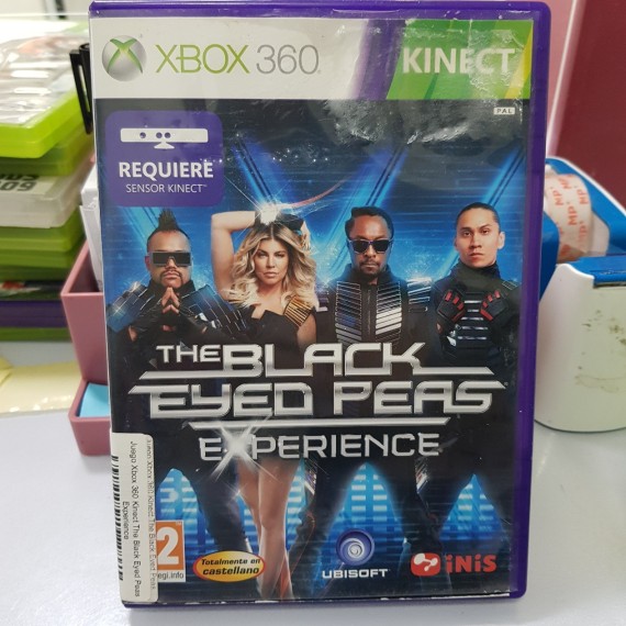 8-8-50275-1-Juego Xbox 360 Kinect The Black Eyed Peas Experience
