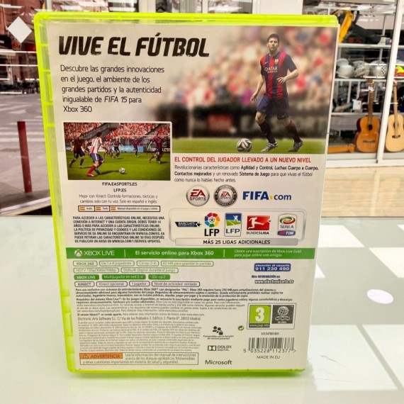 8-8-75441-3-Videojuego Xbox 360 Fifa 15