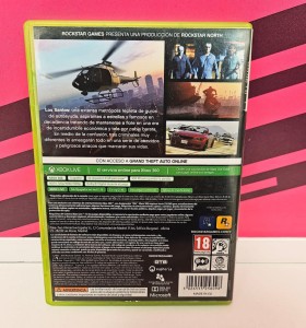 8-8-76665-1-Videojuego Xbox 360 Grand Theft Auto V (2CDs) 2