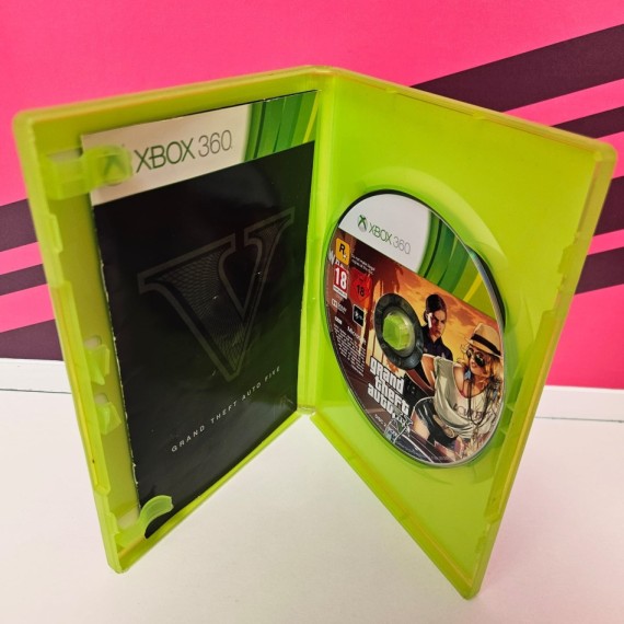 8-8-76665-3-Videojuego Xbox 360 Grand Theft Auto V (2CDs)