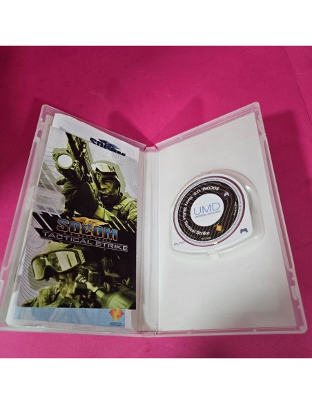 8-8-70982-6-Videojuego PSP SOCOM : U.S. Navy SEALs Tactical Strike 
