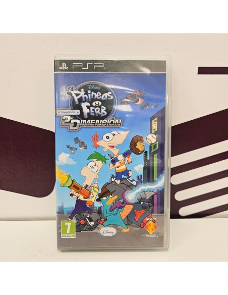 8-8-78366-1-Videojuego PSP Phineas y Ferb A través de la 2º dimensión