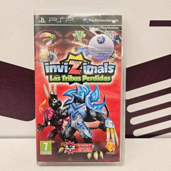 8-8-78367-1-Videojuego PSP Invizimals : Las tribus perdidas