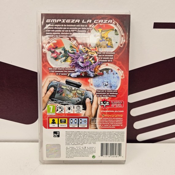 8-8-78367-2-Videojuego PSP Invizimals : Las tribus perdidas