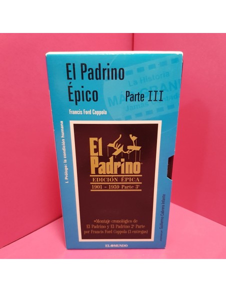 8-8-66645-1-Cine, DVD y películas VHS El Padrino Epico Parte III