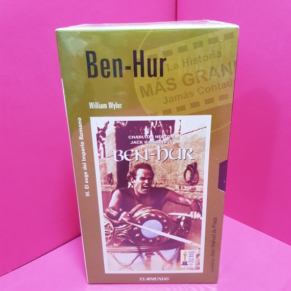 8-8-66648-1-Cine, DVD y películas VHS Ben Hur 