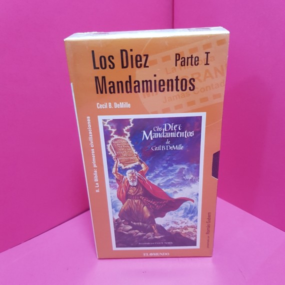 8-8-66653-1-Cine, DVD y películas VHS Los Diez Mandamientos Parte I