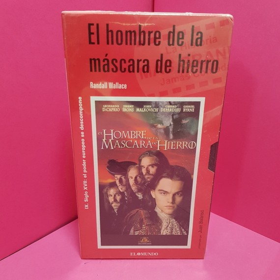 8-8-66657-1-Cine, DVD y películas VHS El Hombre de la Mascara de Hierro