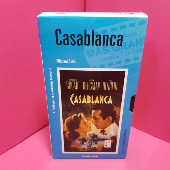 8-8-66663-1-Cine, DVD y películas VHS Casablanca