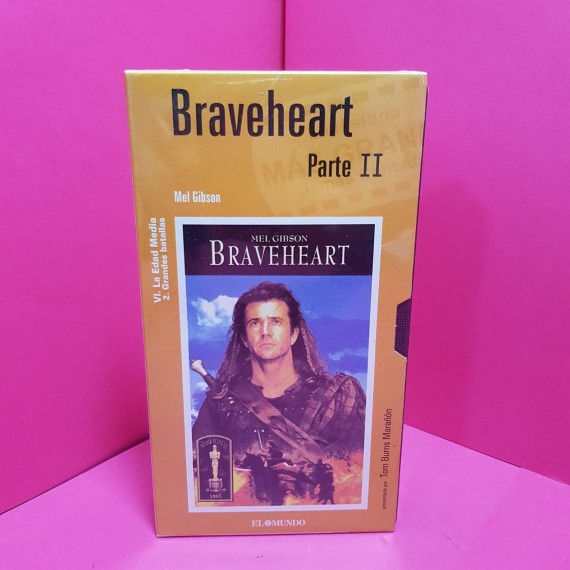 8-8-66665-1-Cine, DVD y películas VHS Braveheart Parte II