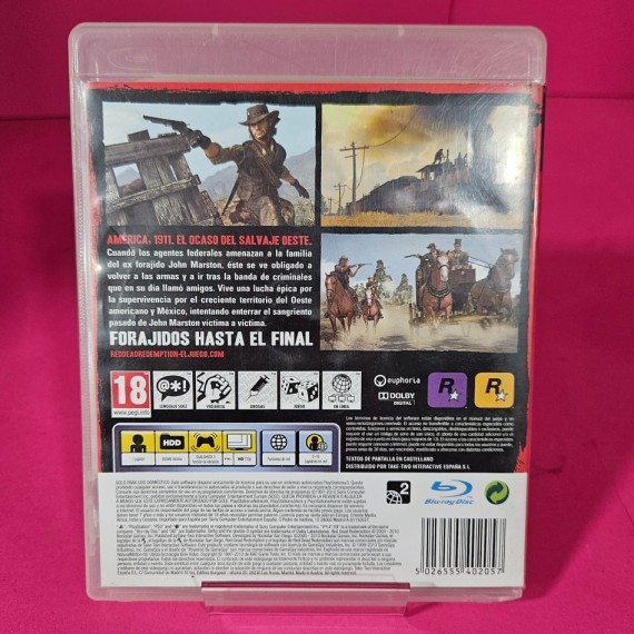 8-8-70190-5-Videojuego PS3 Red Dead Redemption 