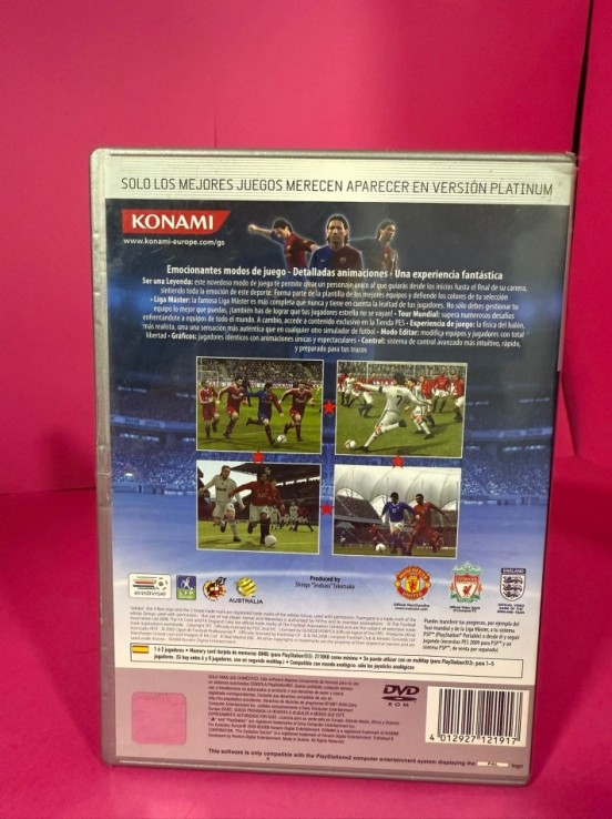 8-8-74204-3-Videojuego PS2 Pes2009