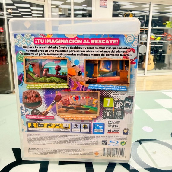 8-8-76242-3-Videojuego PS3 LittleBigPlanet 3