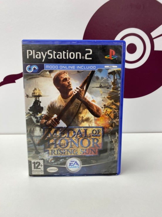 8-8-77100-1-Videojuego PS2 Medal of Honor: Rising Sun