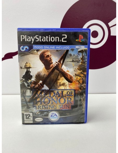 8-8-77100-1-Videojuego PS2 Medal of Honor: Rising Sun
