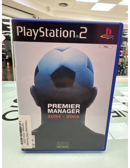 8-8-77350-1-Videojuego PS2 Premier manager 2004-2005