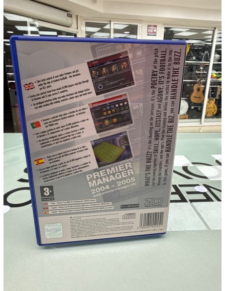 8-8-77350-2-Videojuego PS2 Premier manager 2004-2005