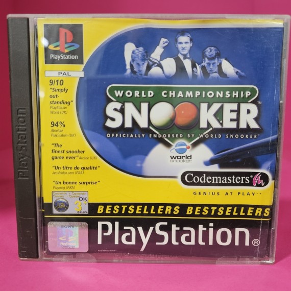 8-8-69637-1-Videojuego PS1 World Championship Snooker (EN) Pal