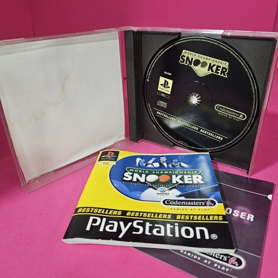 8-8-69637-4-Videojuego PS1 World Championship Snooker (EN) Pal
