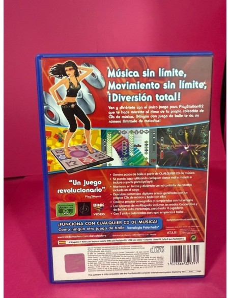 8-8-74199-3-Videojuego PS2 Dance Factory
