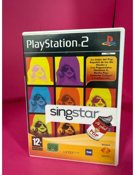 8-8-74201-1-Videojuego PS2 Singstar La Edad de Oro del Pop