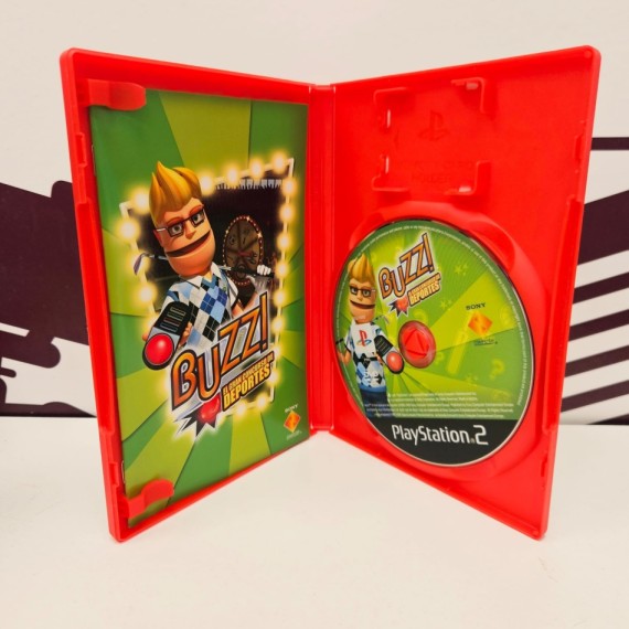 8-8-78363-3-Consola PS2 Buzz: El gran concurso de deportes