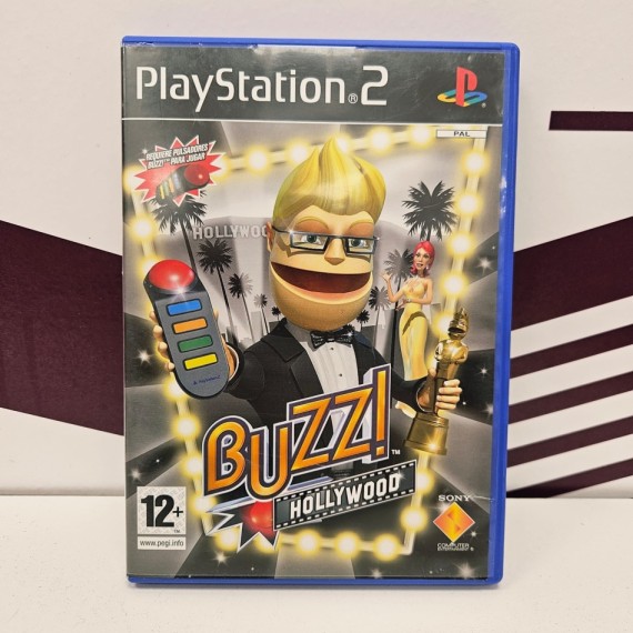 8-8-78364-1-Consola PS2 Buzz: Hollywood