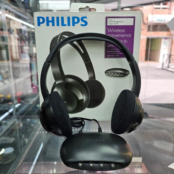 8-8-74358-1-Auriculares Diadema Philips Wireless Convenience (Sin Uso)