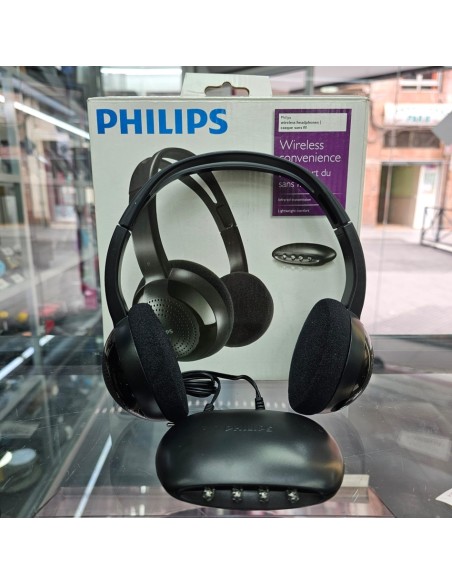 8-8-74358-1-Auriculares Diadema Philips Wireless Convenience (Sin Uso)
