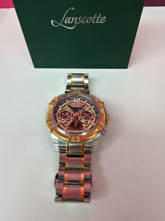 8-8-78368-5-Reloj Pulsera Caballero Lanscotte St.steel 316l