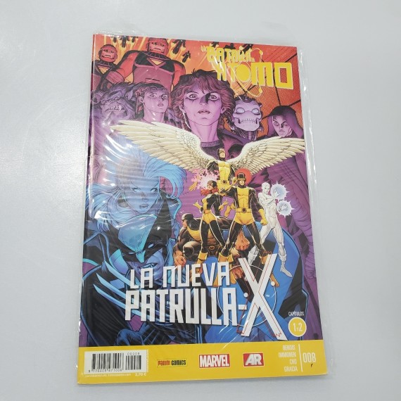 8-9-47301-1-Coleccionismo vintage MARVEL La nueva patrulla - X No 8