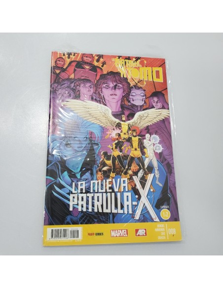 8-9-47301-1-Coleccionismo vintage MARVEL La nueva patrulla - X No 8
